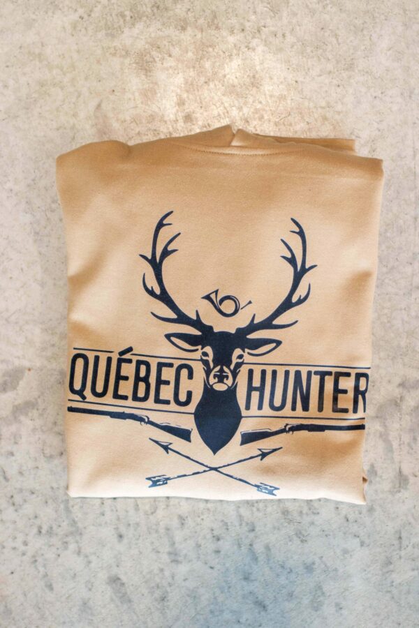 Quebec Hunter BEIGE Hoodie